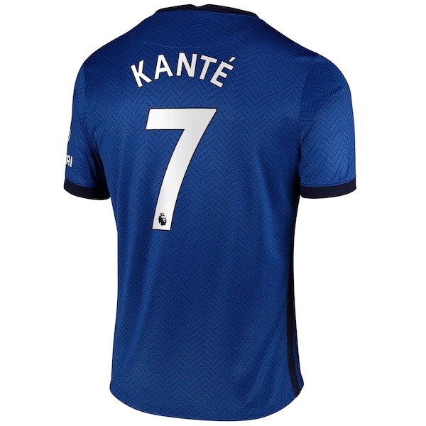 Camiseta Chelsea NO.7 Kante Primera Equipación 2020-2021 Azul